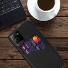 For vivo S15 Pro Cloth Texture Card Slot PC + PU Phone Case(Black) - 4