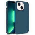 For iPhone 14 Plus TPU Shockproof Phone Case  (Blue) - 1