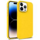 For iPhone 14 Pro TPU Shockproof Phone Case (Yellow) - 1