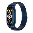 For Xiaomi Mi Band 7 / 7 NFC MIJOBS Milan Magnetic Plus Stainless Steel Watch Band(Blue) - 1