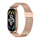For Xiaomi Mi Band 7 / 7 NFC MIJOBS Milan Buckle Plus Stainless Steel Watch Band(Rose Gold) - 1