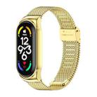 For Xiaomi Mi Band 7 / 7 NFC MIJOBS CS Milan Buckle Metal Watch Band(Gold) - 1