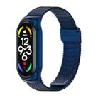 For Xiaomi Mi Band 7 / 7 NFC MIJOBS CS Milan Buckle Metal Watch Band(Blue) - 1