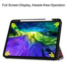For iPad Pro 11 inch 2020 Painted TPU Smart Tablet Holster With Sleep Function & Tri-Fold Bracket & Pen Slot(Graffiti) - 4