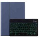 For Lenovo Tab M10 HD Gen 2 Backlight Bluetooth Keyboard Leather Tablet Case(Blue) - 1