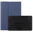 For Lenovo Tab M10 HD Gen 2 Bluetooth Keyboard Leather Tablet Case(Blue) - 1