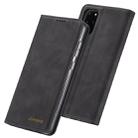 For Galaxy S20 LC.IMEEKE LC-002 Series Skin Hand Feeling PU + TPU Horizontal Flip Leather Case with Holder & Card Slot & Wallet(Black) - 1