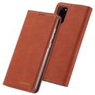 For Galaxy S20+ LC.IMEEKE LC-002 Series Skin Hand Feeling PU + TPU Horizontal Flip Leather Case with Holder & Card Slot & Wallet(Brown) - 1