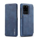 For Galaxy S20 Ultra LC.IMEEKE Hon Ancient Series Horizontal Flip Leather Case with Holder & Card Slot(Blue) - 1