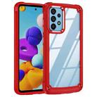 For Samsung Galaxy A52 5G / 4G TPU + PC Lens Protection Phone Case(Red) - 1