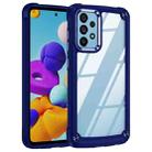 For Samsung Galaxy A52 5G / 4G TPU + PC Lens Protection Phone Case(Blue) - 1