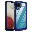 For Samsung Galaxy A12 TPU + PC Lens Protection Phone Case(Blue) - 1