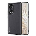 For Honor 70 DUX DUCIS Fino Series PU + TPU Phone Case(Black) - 1