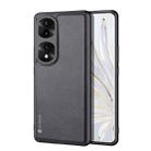 For Honor 70 Pro / 70 Pro+ DUX DUCIS Fino Series PU + TPU Phone Case(Black) - 1