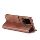For Galaxy S20 Ultra LC.IMEEKE Calf Texture Horizontal Flip Leather Case, with Holder & Card Slots & Wallet & Photo Frame(Brown) - 6