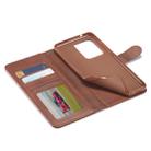 For Galaxy S20 Ultra LC.IMEEKE Calf Texture Horizontal Flip Leather Case, with Holder & Card Slots & Wallet & Photo Frame(Brown) - 7