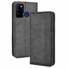 For BLU G71 Magnetic Buckle Retro Crazy Horse Leather Phone Case(Black) - 1