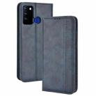 For BLU G71 Magnetic Buckle Retro Crazy Horse Leather Phone Case(Blue) - 1