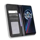 For OnePlus Nord CE 2 Lite 5G/OPPO Realme 9 Pro/9 5G Magnetic Buckle Retro Crazy Horse Leather Phone Case(Black) - 4