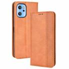 For UMIDIGI A13 / A13 Pro / A13S Magnetic Buckle Retro Crazy Horse Leather Phone Case(Brown) - 1