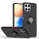 For Honor X8 Q Shadow 1 Series TPU + PC Phone Case with Ring(Black+Red) - 1