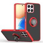 For Honor X8 Q Shadow 1 Series TPU + PC Phone Case with Ring(Red) - 1