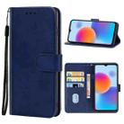 For ZTE Blade A52 2022 Leather Phone Case(Blue) - 1