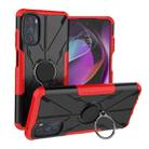 For Motorola Moto G 2022 Armor Bear Shockproof PC + TPU Phone Case(Red) - 1