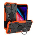 For iPhone SE 2022 / 8 / 7 Armor Bear Shockproof PC + TPU Phone Case(Orange) - 1