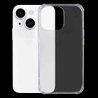 For iPhone 14 Pro Four-corner Shockproof TPU Phone Case (Transparent) - 1