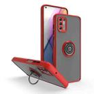 For Motorola Moto G Stylus 2021 Q Shadow 1 Series TPU + PC Phone Case with Ring(Red) - 1