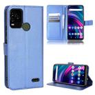 For BLU G71+ Diamond Texture Leather Phone Case(Blue) - 1