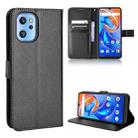 For UMIDIGI A13 / A13 Pro / A13S Diamond Texture Leather Phone Case(Black) - 1