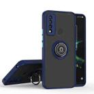 For TCL 20 XE Q Shadow 1 Series TPU + PC Phone Case with Ring(Royal Blue) - 1