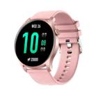 KC08 1.28 inch IPS Screen Smart Wristband, Support Sleep Monitoring/Heart Rate Monitoring(Pink) - 1