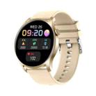 KC08 1.28 inch IPS Screen Smart Wristband, Support Sleep Monitoring/Heart Rate Monitoring(Gold) - 1