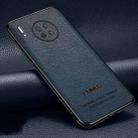 For Huawei Mate 30 Pro Pasted Leather Litchi Texture TPU Phone Case(Royal Blue) - 1