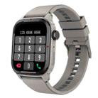 Q25 1.7 inch TFT HD Screen Smart Watch, Support Bluetooth Calling/Blood Pressure Monitoring(Grey) - 1