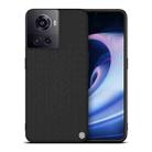 For OnePlus Ace 5G/10R 5G NILLKIN 3D Textured Nylon Fiber TPU Phone Case(Black) - 1