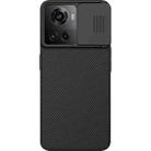 For OnePlus Ace 5G/10R 5G NILLKIN Black Mirror Series Camshield PC Phone Case(Black) - 1