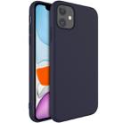 For iPhone 11 IMAK UC-1 Series Shockproof Frosted TPU Protective Case(Blue) - 1