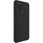 For Galaxy M30S IMAK UC-1 Series Shockproof Frosted TPU Protective Case(Black) - 2