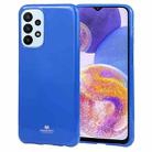 For Samsung Galaxy A23 GOOSPERY PEARL JELLY Shockproof TPU Phone Case(Blue) - 1