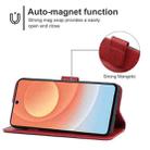 For Tecno Camon 19 Leather Phone Case(Red) - 4