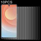 10 PCS 0.26mm 9H 2.5D Tempered Glass Film For Tecno Camon 19 Pro - 1