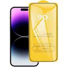 For iPhone 14 Pro Max 9D Full Glue Screen Tempered Glass Film - 1