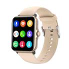 NK19 1.69 inch Screen Smart Watch, Support Bluetooth Calls, Heart Rate Monitoring, Sleep Monitoring(Gold) - 1