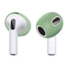 Ear Cap Silicone Protective Case for AirPods 3(Dark Green) - 1