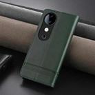 For vivo S19 Pro AZNS Magnetic Calf Texture Leather Phone Case(Dark Green) - 3