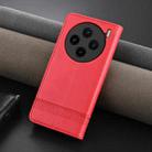 For vivo X100s AZNS Magnetic Calf Texture Leather Phone Case(Red) - 3